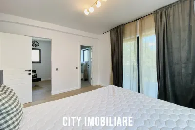 Casa individuala moderna, 4 camere, 120 mp + 450 mp teren, garaj,  Sannicoara, - foto 14